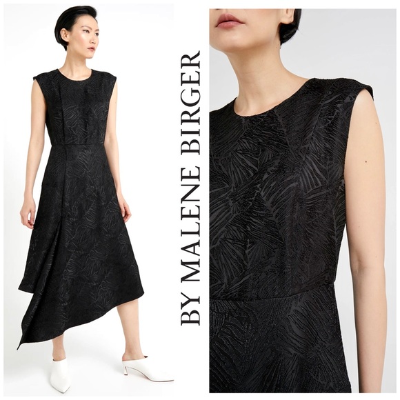 NWT By Malene Birger Lethia Jacquard Midi Dress - Picture 3 of 15